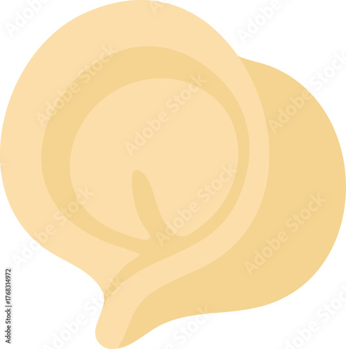 Ring shaped tortellini style dumpling