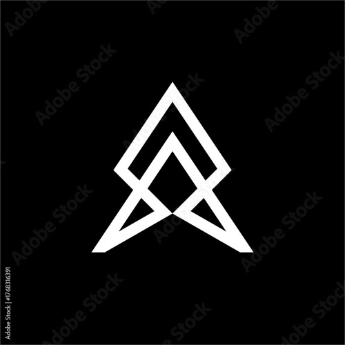 A modern, professional 'A' mark formed by dynamic, dual lines. It symbolizes ascent, apex, and a futuristic commitment to rapid growth and achieving the highest levels of success.