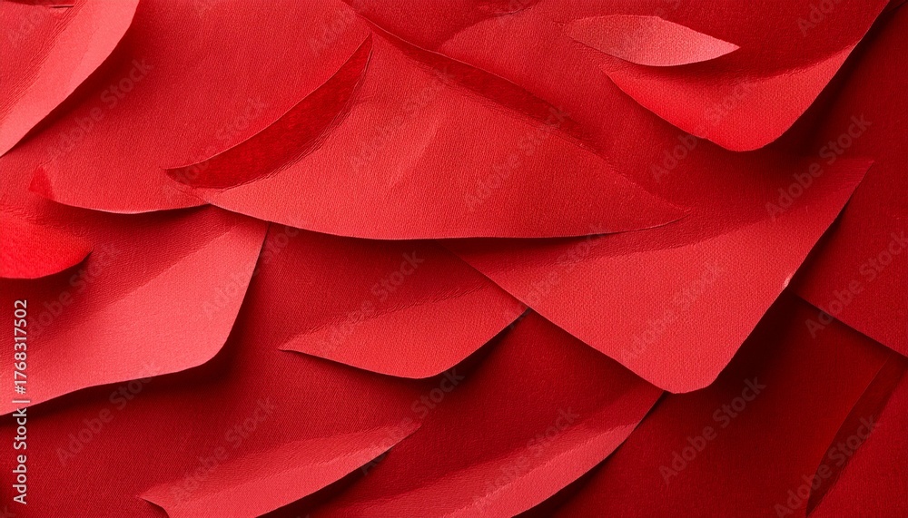 Obraz premium Close Up Red Paper Texture Background