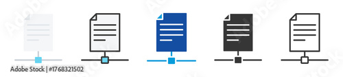 file sharing icon set multi style various collection