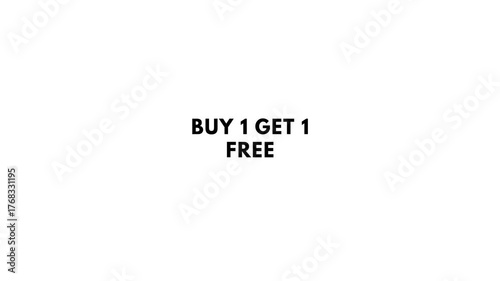 buy 1 get 1 free