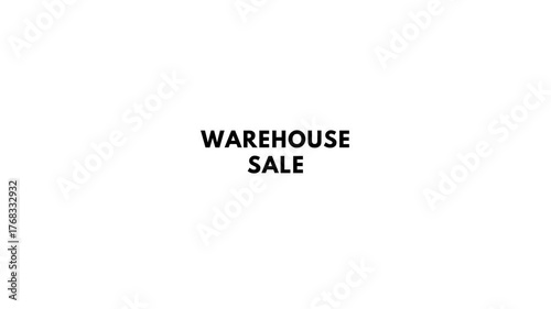 warehouse sale