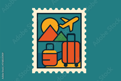 Travel and tour vector art work