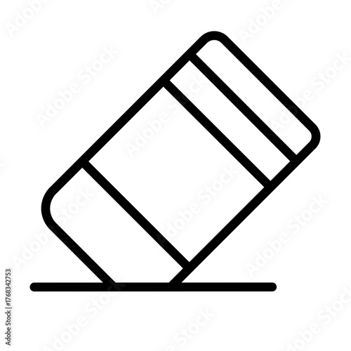 Eraser icon design 