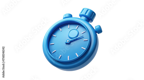 Classic roman numeral wall clock depicting time, wood finish on a white background signifying punctuality