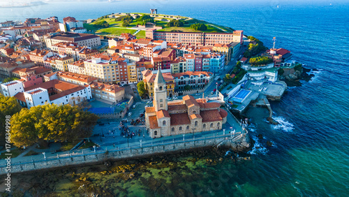 Gijón Coastal Cityscape