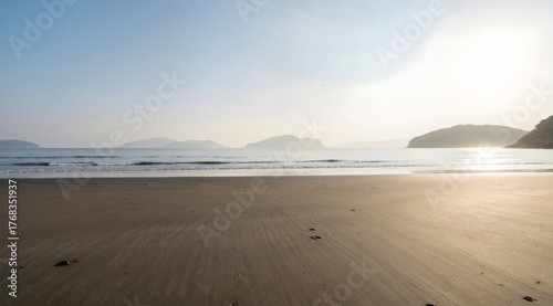 Fototapeta Naklejka Na Ścianę i Meble -  sunset on the beach