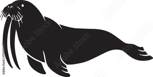 walrus silhouette