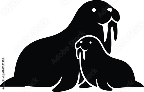 walrus silhouette