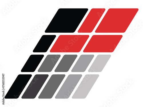 Car side decal design minimalist arrow style graphic car decal and sticker decoration automotive illustration racing design template vector set for sport car and vehicle customization