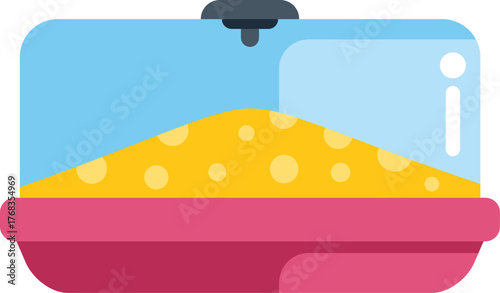 Clean cat litter box ensuring hygiene and odor control for a comfortable home environment