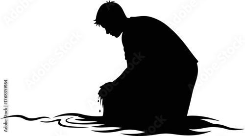 mankinds silent struggle, grappling with the dark consequence of progress