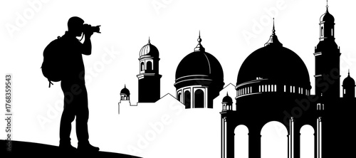 passionate photographer chronicles grand urban architecture, etching world moments in time