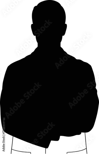 medical professional silhouette a trustworthy emblem of skill and dedication