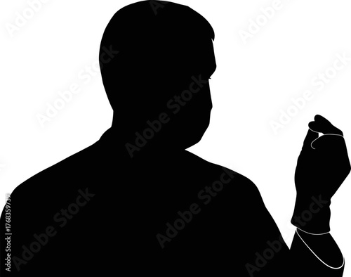 focused doctor delivers critical guidance for health and safety