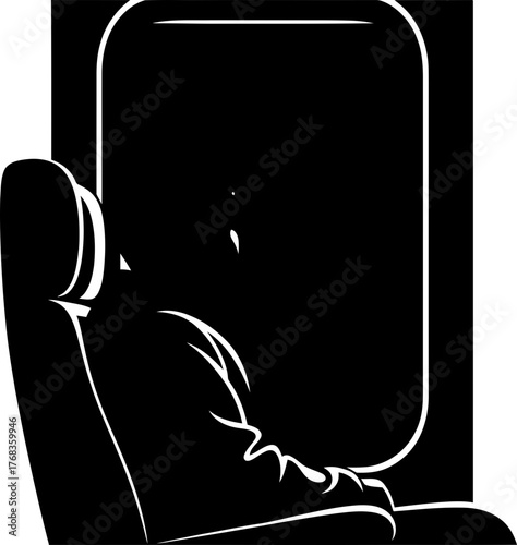 gazing outward the quiet contemplation of a moving perspective