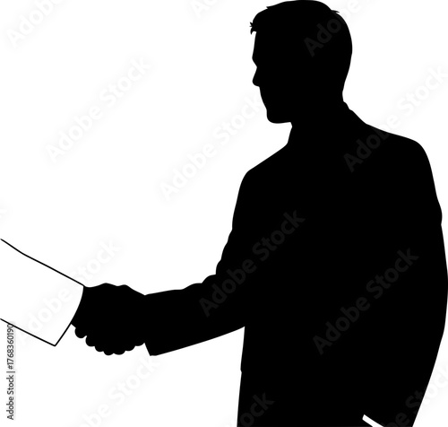 new venture begins trust sealed, signifying a strong business partnership