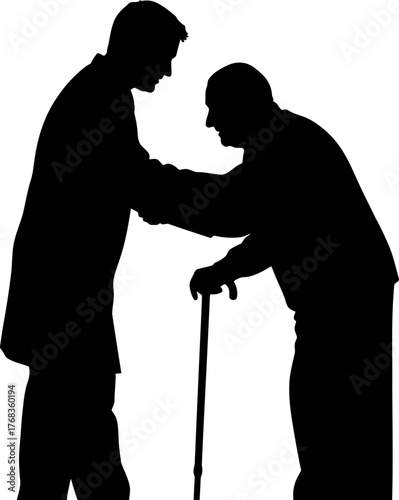 gentle guidance offering unwavering support for navigating lifes later stages