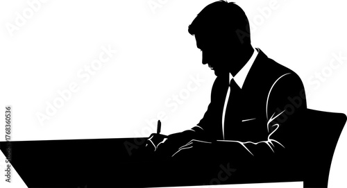 crucial endorsement a business executive authorizes vital plans with purpose