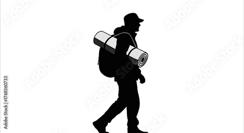 wilderness bound lone trekker pursues freedom and natures grandeur