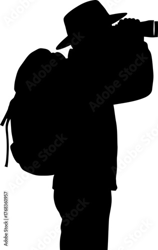 frontier observer equipped voyager scans distant prospects, charting a new discovery