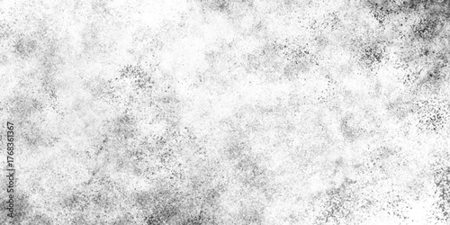 Grunge urban background Black and white distress texture, Seamless grunge texture on white concrete wall for background, black noise on a white background, resembling a distressed or aged surface.