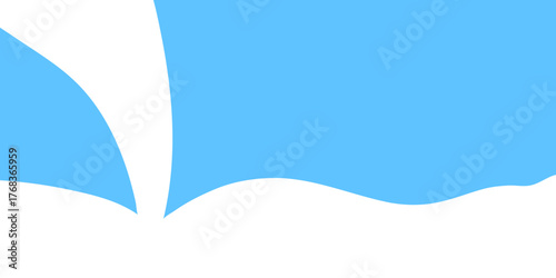 Milk splash design with smooth waves and flowing shapes. Perfect for dairy product advertising, banners, and packaging backgrounds. Fresh and clean vector illustration.