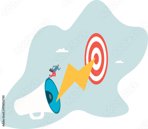 Announce new year goal, resolution or business objective, target or purpose, motivation to success or challenge,about a man and his life.