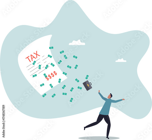 Tax evasion, illegal hide revenue and avoid paying government tax, fraud and money laundering or financial crime.about a man and his life.