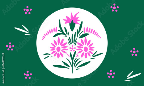 Breton, floral, composition, traditional, faience, Quimper, motif, folk, art, decorative, French, pattern, heritage, regional, craft, design, handpainted, stylized, colorful,