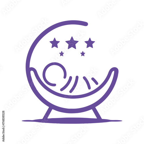 Purple ribbon and baby silhouette vector design pack for World Prematurity Day, preterm birth awareness, healthcare and charity campaign art