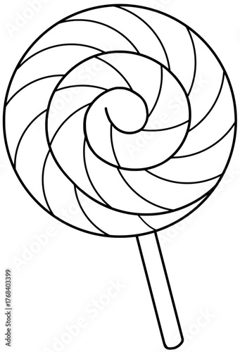 candy cane vector illustration