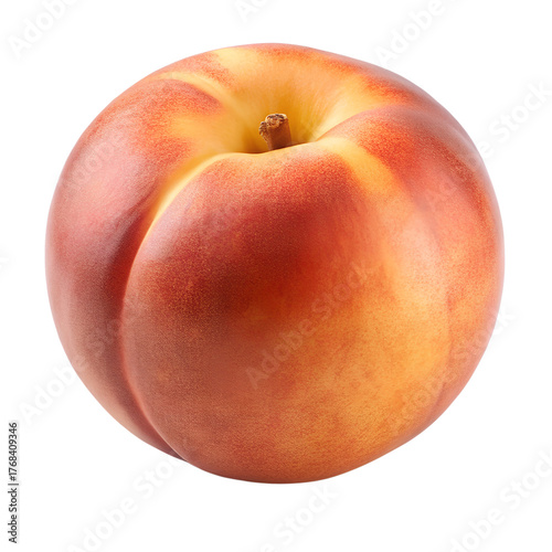 Wallpaper Mural peaches isolated on transparent white background full depth of field clipping path Torontodigital.ca