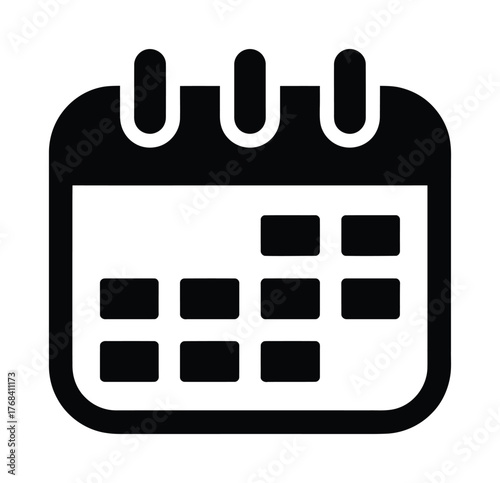 Calendar Date Schedule Vector Illustration