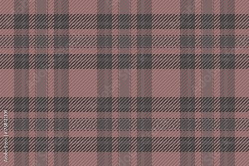 Commercial tartan textile plaid, scottish pattern check seamless. Grand texture background vector fabric in pastel and grey colors.