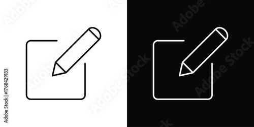 Edit icon editable vector stroke for web designs