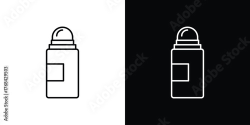 deodorant icon editable vector stroke for web designs
