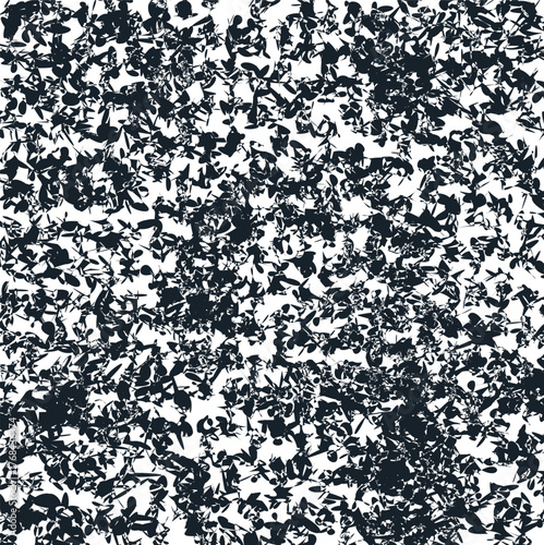 Noisy dense texture in a torn style.