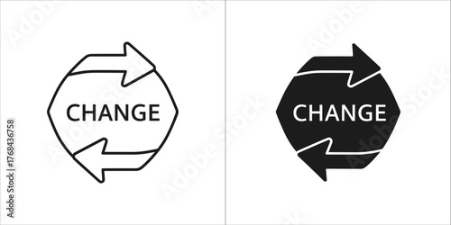 Computer power supply, vector illustration