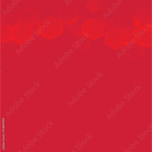 Abstract geometric design with vibrant color palette