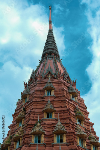 The top of the pagoda