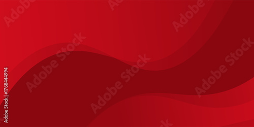 Red abstract background with dynamic shapes composition simple