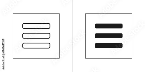 Microatx computer case icon in vector format