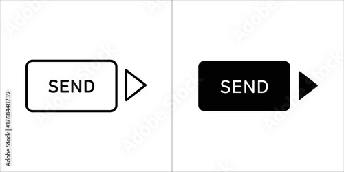 Quad flat package symbol in electronic circuit