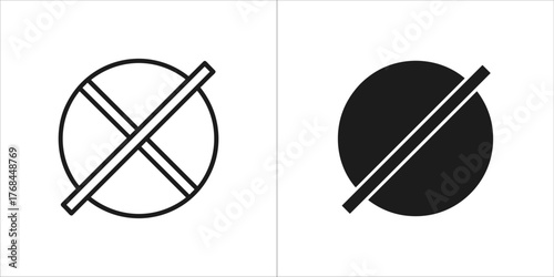 Thermometer icon in black and white