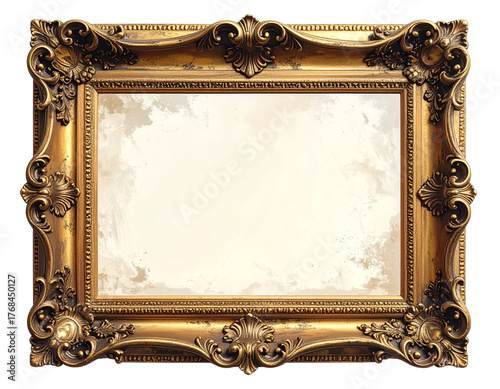 antique gold frame