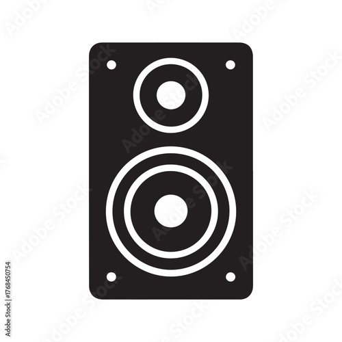 Home Sound System Solid Icon