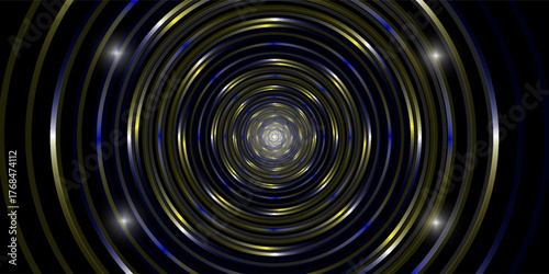 Halftone circular dotted frames set. Circle dots texture isolated on black background. simple art good natural creative modern abstract light