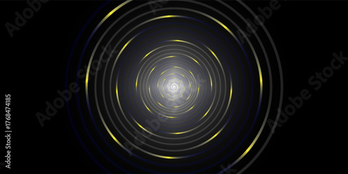 Halftone circular dotted frames set. Circle dots texture isolated on black background. simple art good natural creative modern