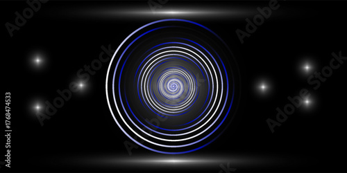 Halftone circular dotted frames set. Circle dots texture isolated on black background. simple art good